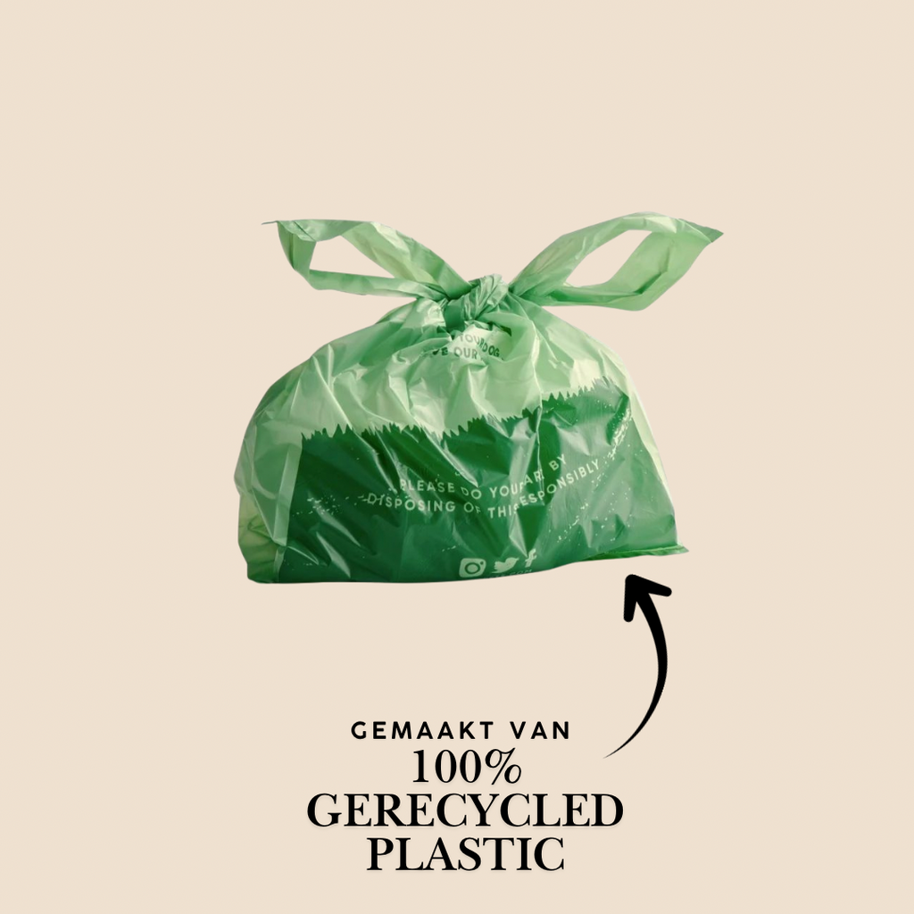 Beco Hondenpoep zakjes met handvat ( 4stk )