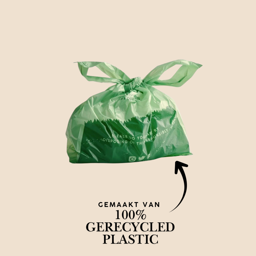 Beco Hondenpoep zakjes met handvat ( 4stk )