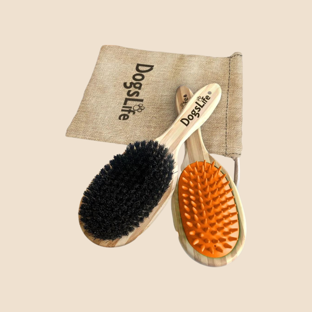 OurDogsLive Bamboo honden borstel