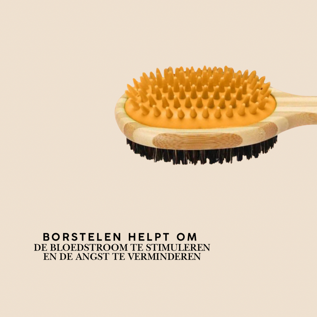 OurDogsLive Bamboo honden borstel