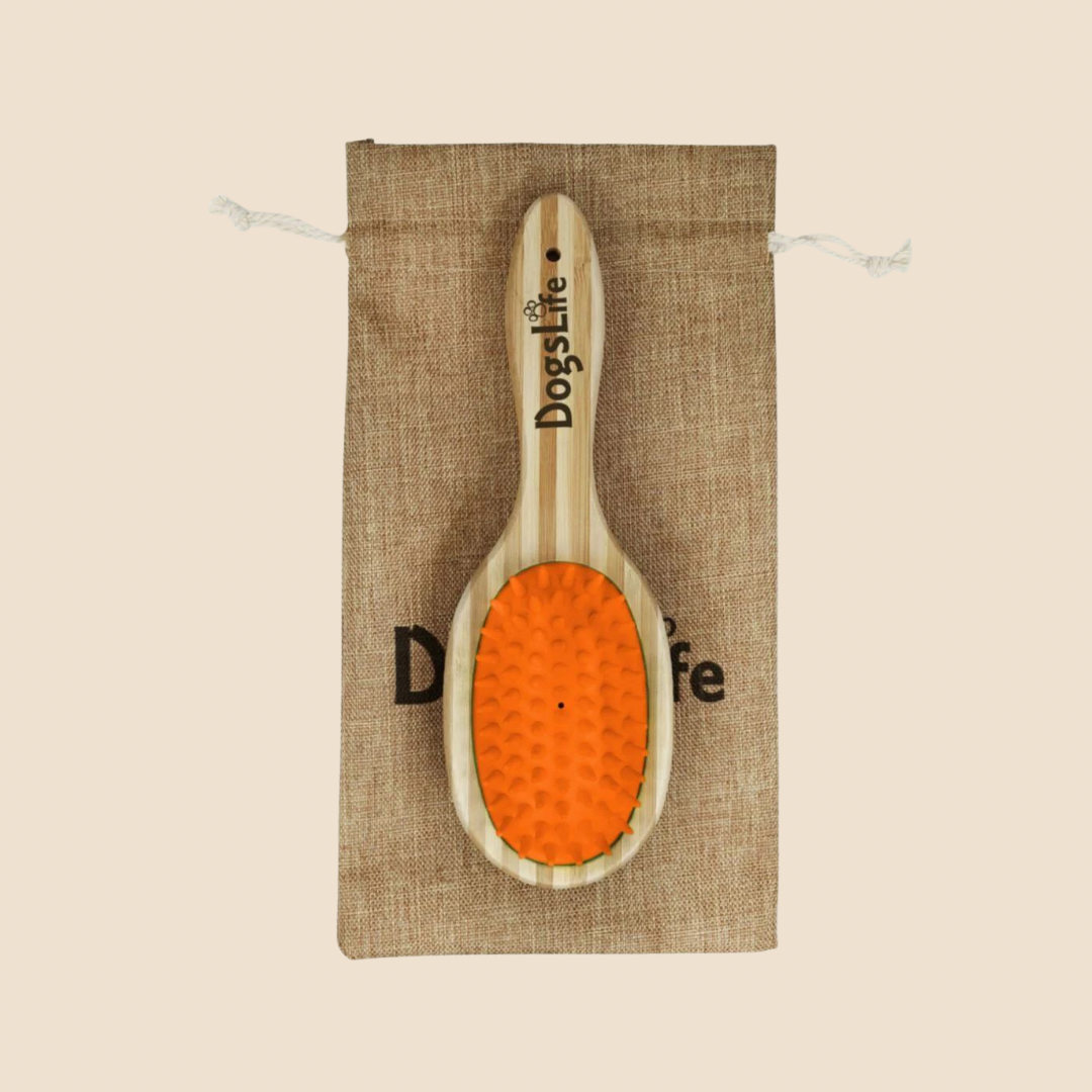 OurDogsLive Bamboo honden borstel