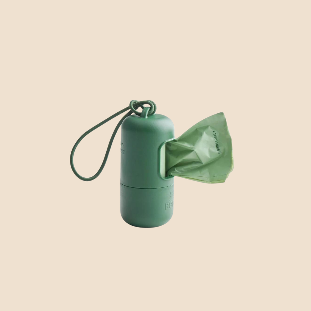 Poepzakjes houder Gerecycled plastic - Houder met een Rol (15 stuks)