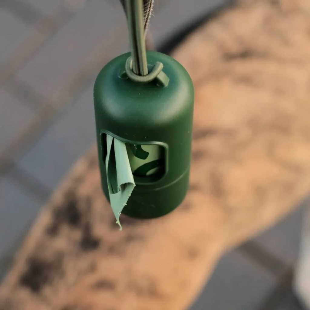 Poepzakjes houder Gerecycled plastic - Houder met een Rol (15 stuks)