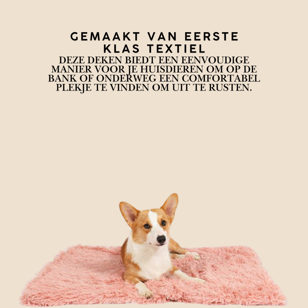 Topmast fluffy deken