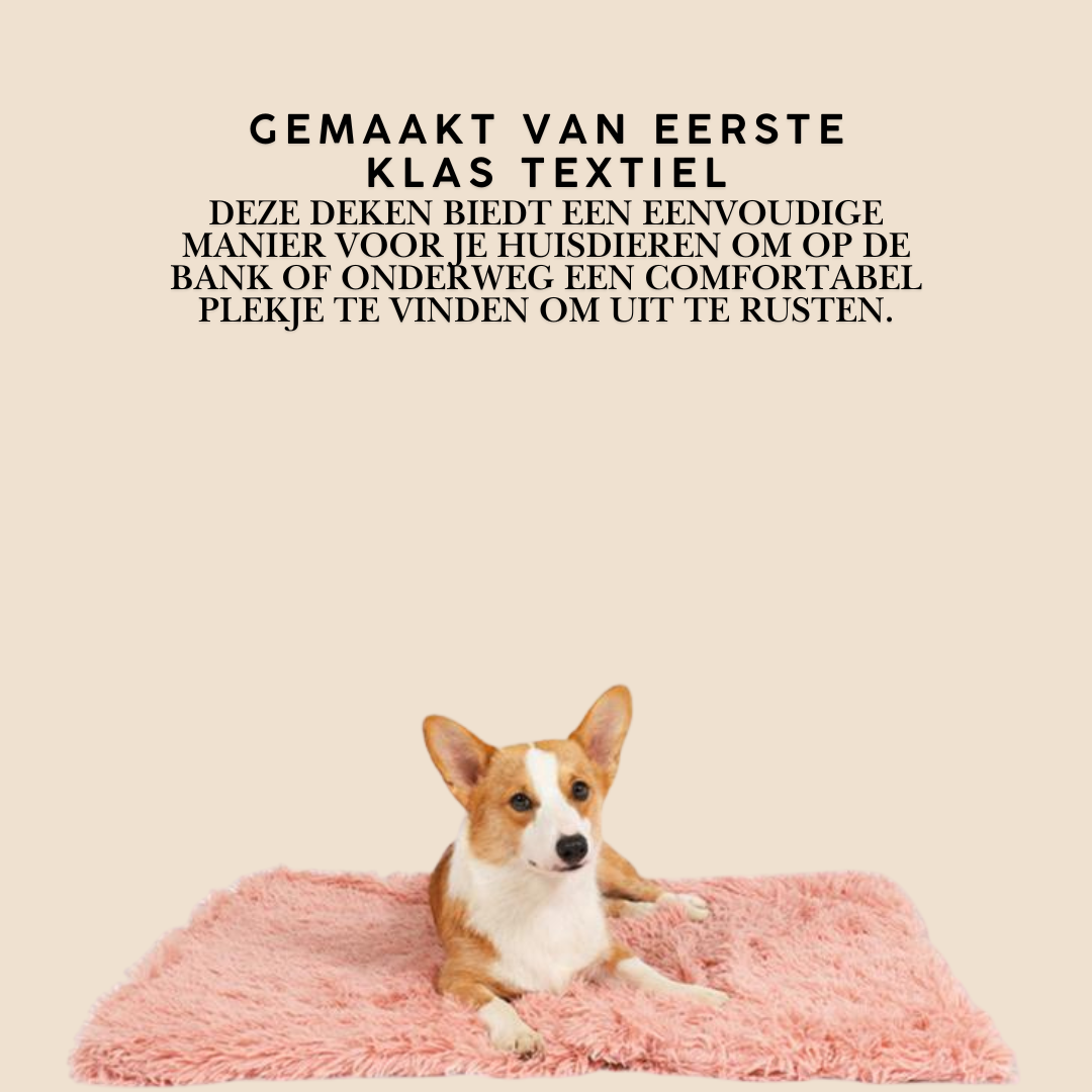 Topmast fluffy deken