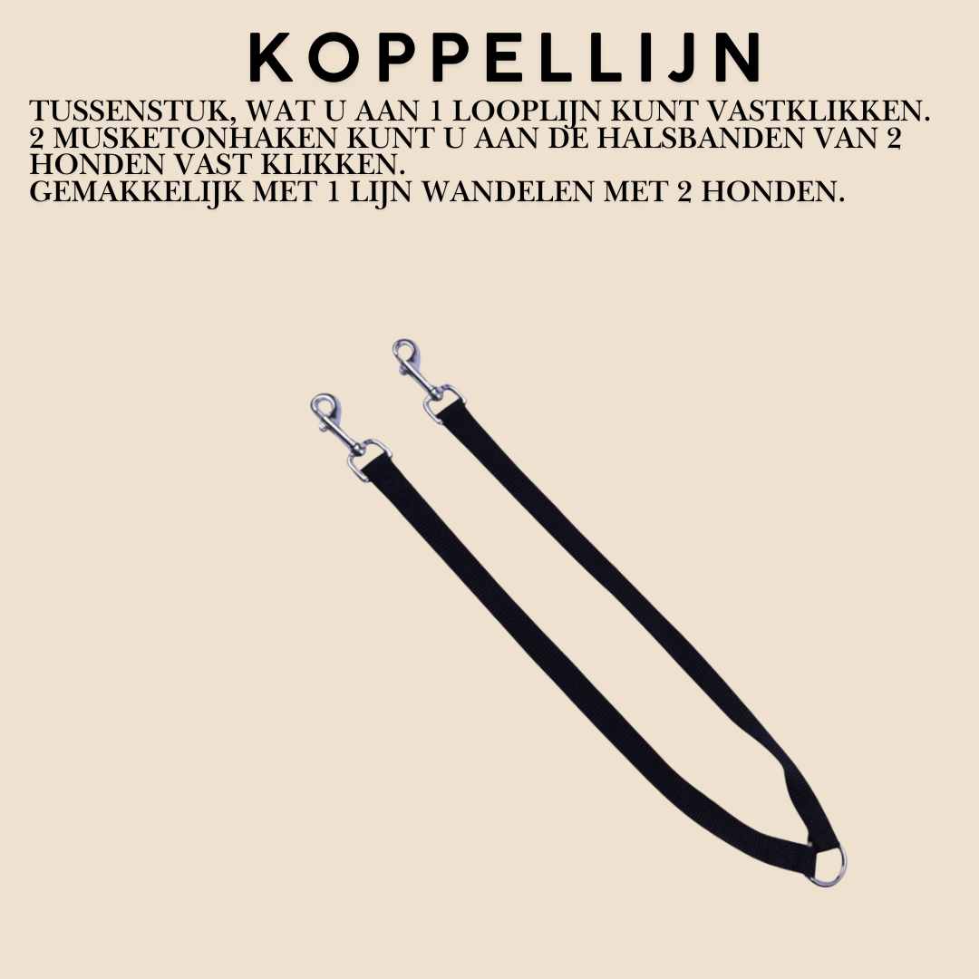 Koppelijn 2 honden