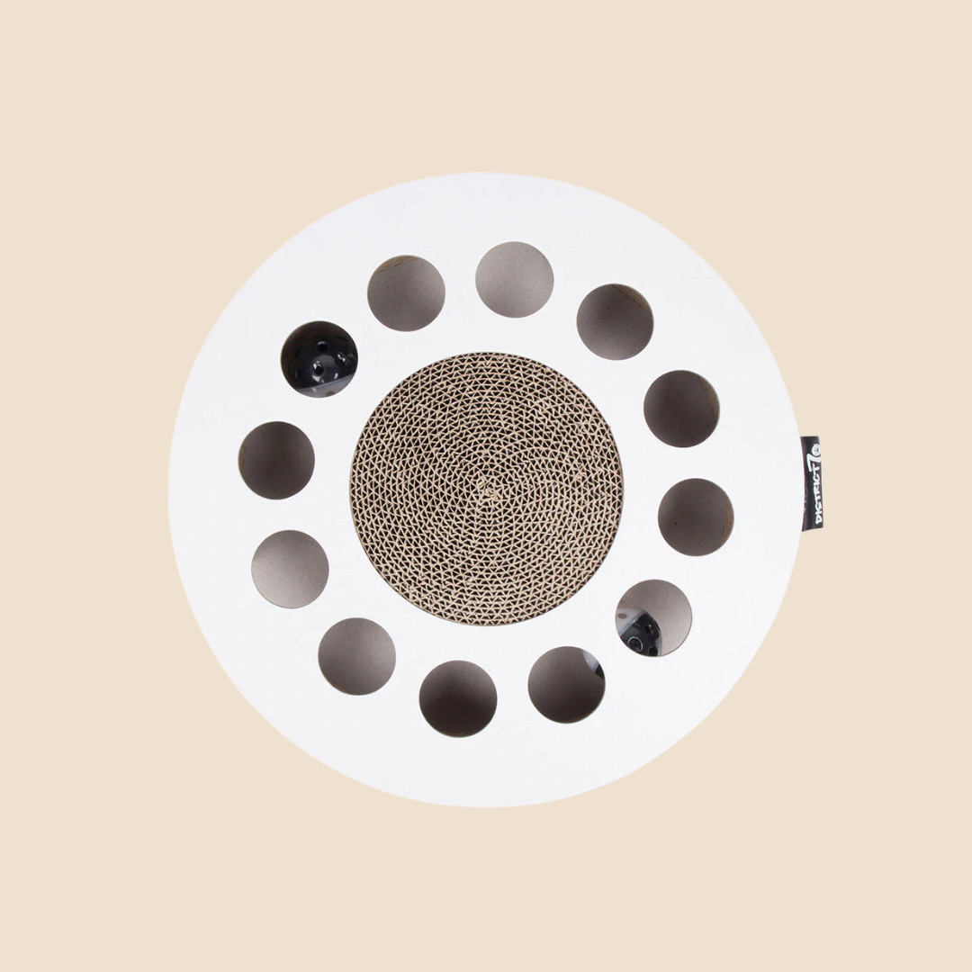 District krabfunctie met speelbal