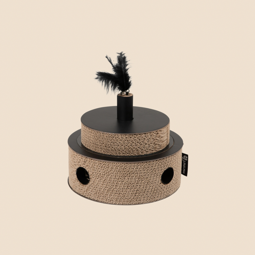 District krabfunctie met speelbal