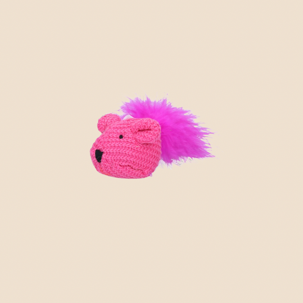 Pawise Cat Wool Mouse