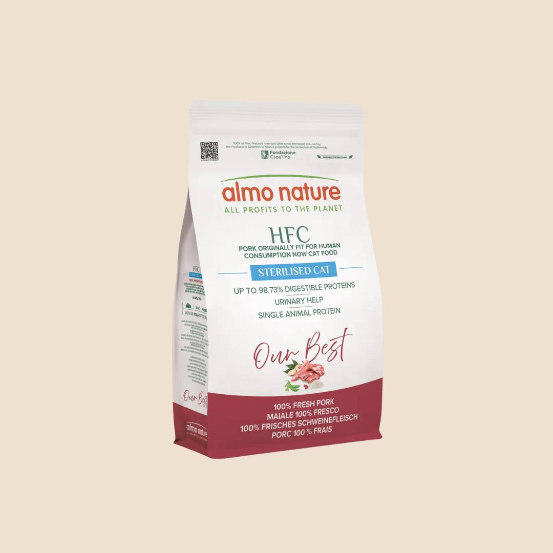 HFC Our Best Droogvoer Kat - Adult Sterilised - Vers Varken - 300 gram