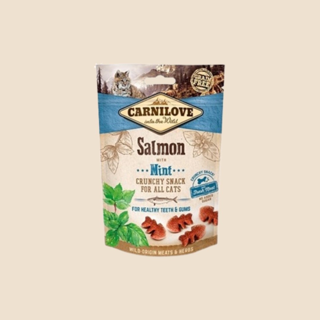Carnilove Crunchy Snack Zalm met Munt 50 gram