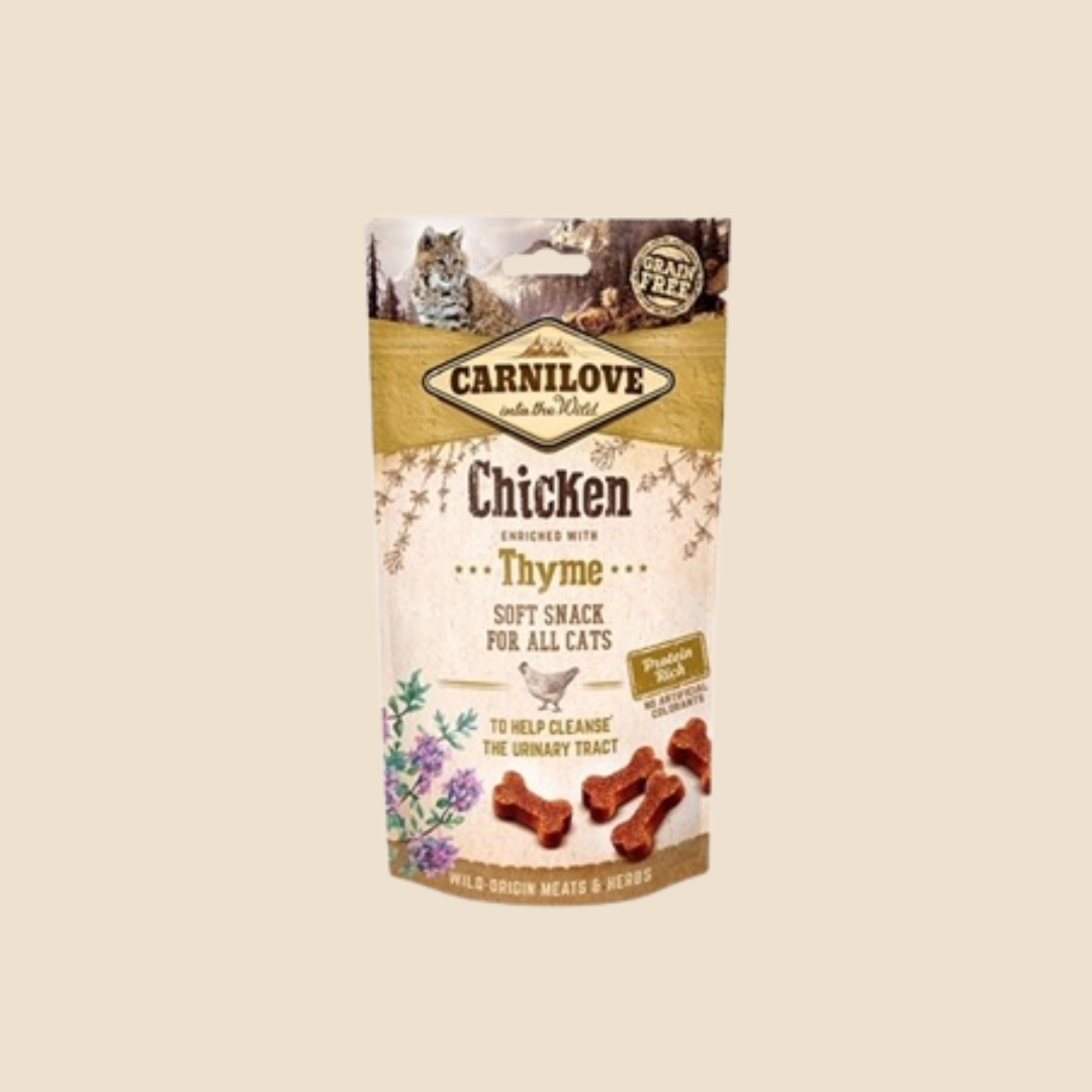 Carnilove Soft Kip met Tijm 50 gram