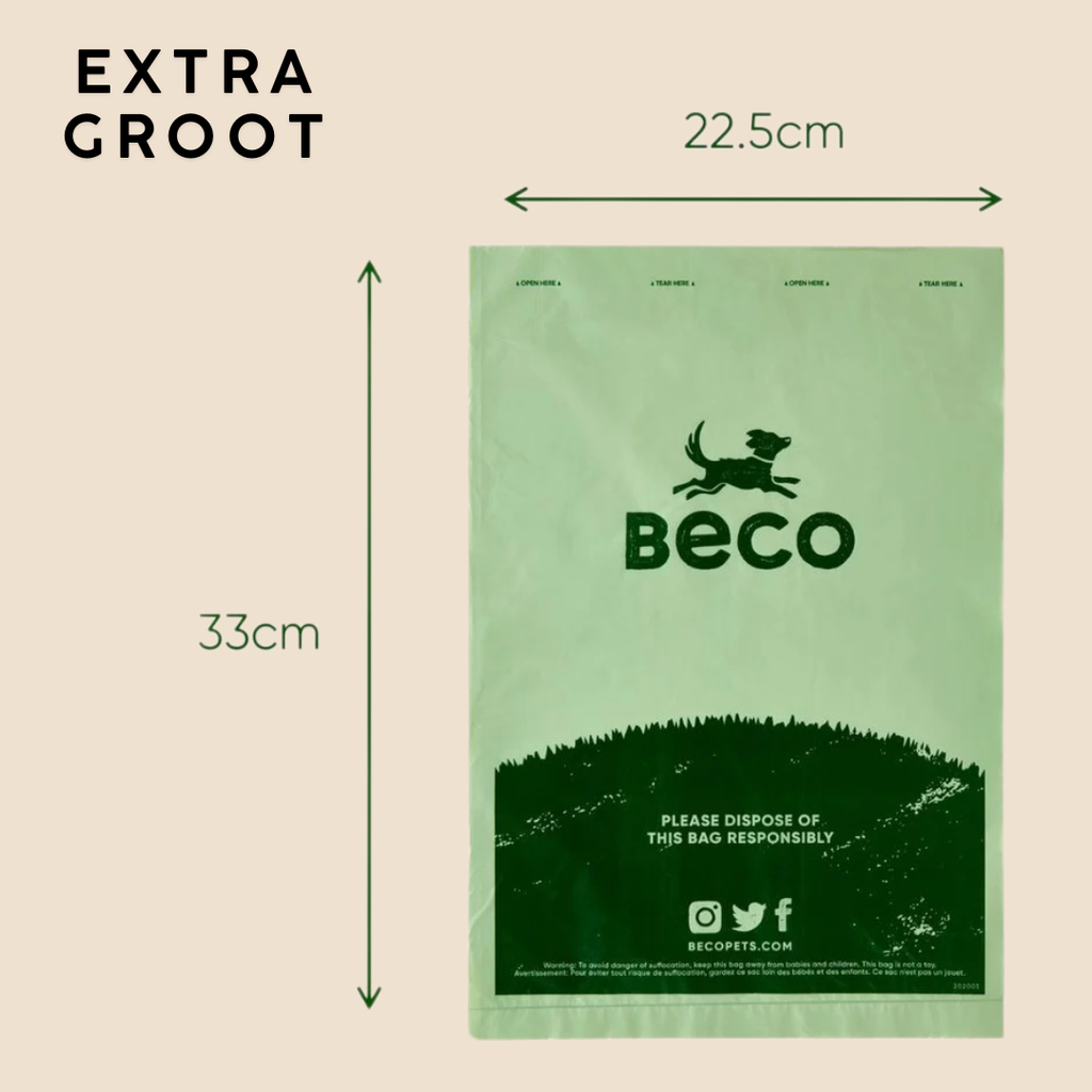 Beco hondenpoep zakjes (per stuk)