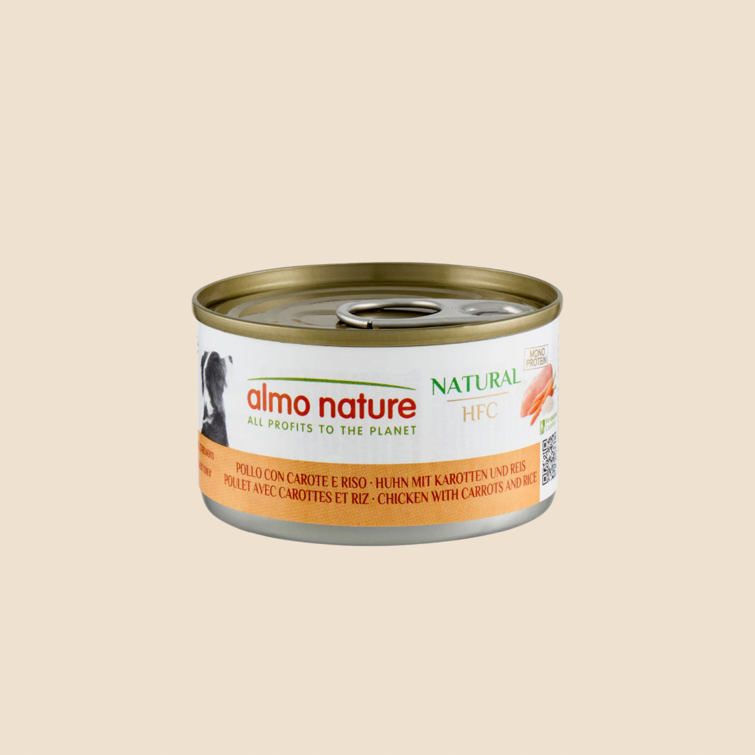 HFC Natvoer Hond - Kip met wortel - 95 gram