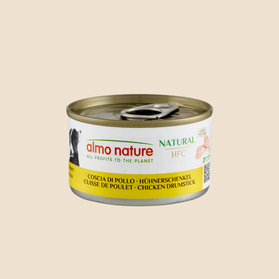 HFC Natvoer Hond - Kippenboutvlees - 95 gram