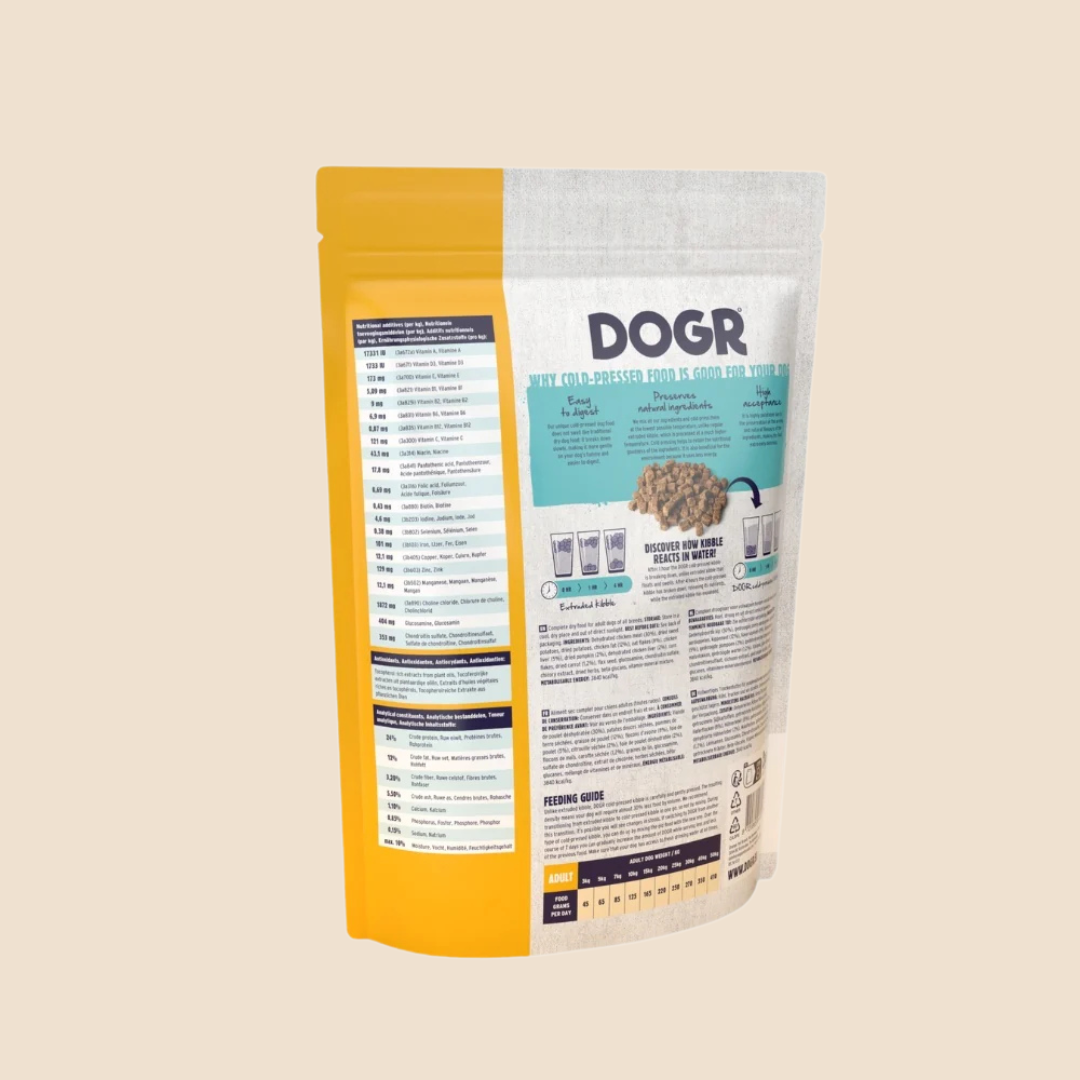 DOGR Hondenvoer Adult Kip Droogvoer