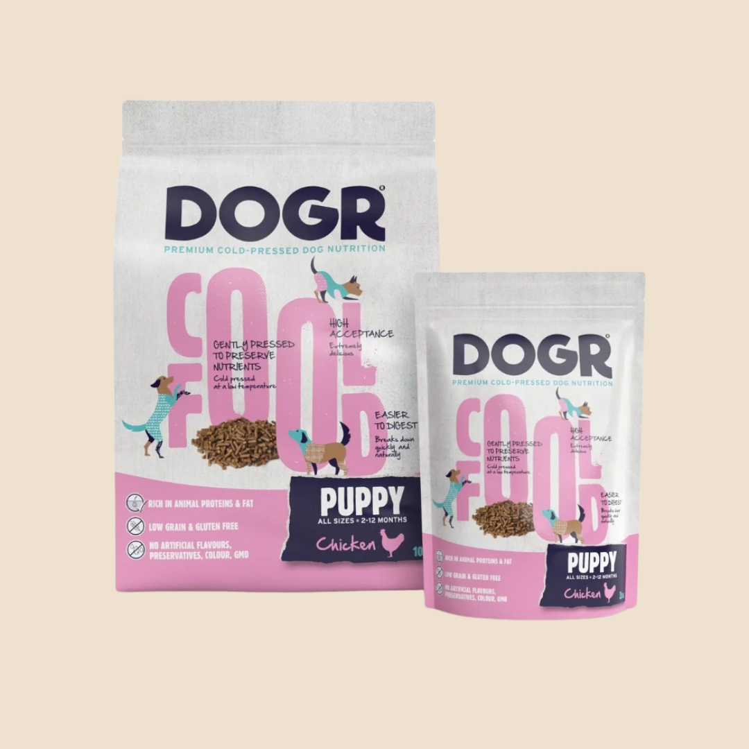 DOGR Hondenvoer Puppy Kip Droogvoer