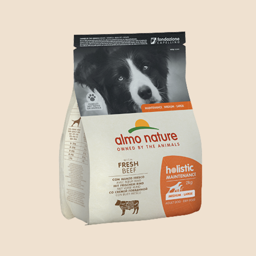 Holistic Droogvoer voor Medium/Large Hondenrassen Rundvlees