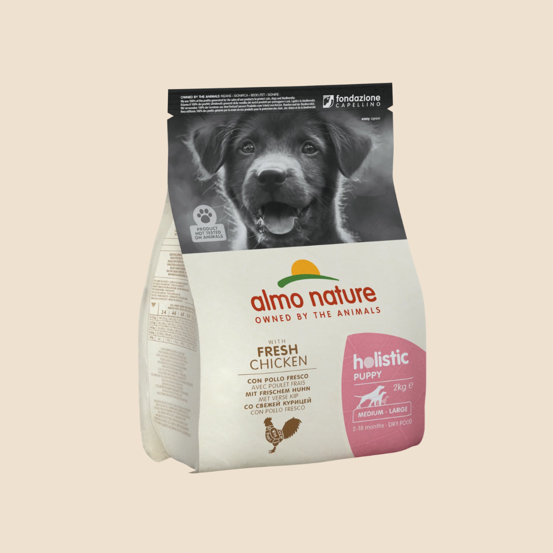 Holistic Puppy Droogvoer voor Medium/Large Hondenrassen Kip